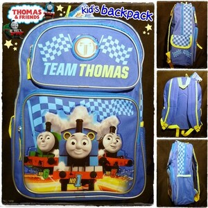 アメリカ直輸入　きかんしゃトーマス　リュック　Ｌ　機関車　トーマス　パーシー　ジェームス　子供用　輸入雑貨　THOMAS　お泊り