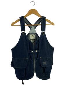 snow peak◆TAKIBI Denim Vest/ベスト/S/デニム/NVY/JK-21AU104