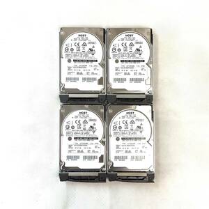 K6030762 HGST 600GB SAS 10K 2.5インチ HDD 4点【中古動作品】