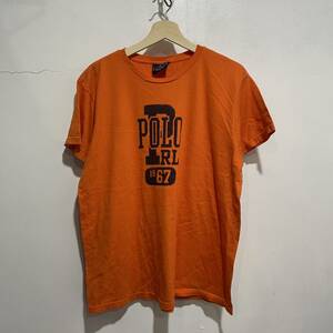 ☆送料無料☆RalphLauren☆ポロスポーツ☆ロゴプリントTシャツ☆1967☆Lサイズ☆z20c