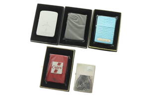 VMPD7-11-1 Zippo ジッポ ライター オイルライター HOPE CABIN MILD SEVEN 等 箱付き 5点セット まとめ売り 自宅保管品 未使用