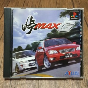 u PlayStation プレイステーション プレステ PS1 PS ソフト 中古 峠MAX G アトラス レース レーシング 峠 カーレース