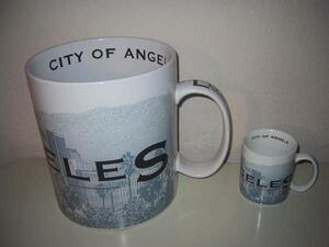 新品 2002年 米国スターバックス 8リットル 超巨大マグカップ 6kg ロサンゼルス Starbucks 2-Gallon Huge Mug Cup Los Angeles