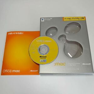 Microsoft Office:mac v.X アップグレ一ド版 Mac OS X