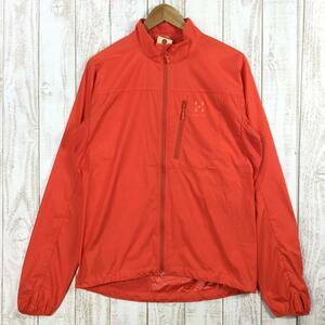 MENs S ホグロフス シールド ジャケット SHIELD JACKET ウィンドシェル インテンスシリーズ HAGLOFS オレンジ系