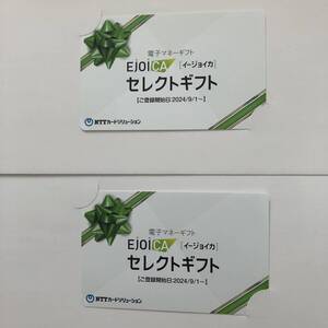 4000円分 EJOICA セレクトギフト 株主優待 メディカル データ ビジョン Apple Gift Google Card カード Apple 2025年8月末迄 イージョイカ