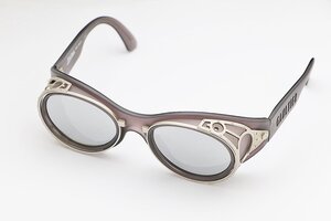 超美品 Jean Paul Gaultier ジャンポール ゴルチェ サングラス ミラー ゴーグル 56-6001 ケース付 90年代