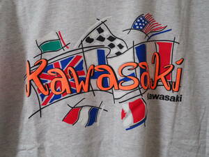 ★ヴィンテージ デッドストック カワサキ Tシャツ Kawasaki★日本製★当時物★