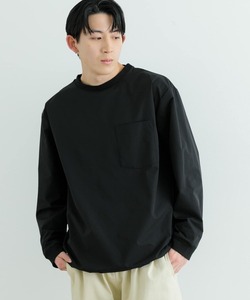 「ITEMS URBANRESEARCH」 長袖シャツ LARGE ブラック メンズ