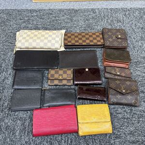 723◎1円スタート・16点まとめ◎ LOUIS VUITTON ルイヴィトン 長財布 キーケース カードケース モノグラム ダミエ ヴェルニ エピ ブランド