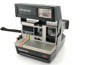 6 ポラロイド インスタント フィルム カメラ ジャンク Supercolor 635 LM PROGRAM Polaroid◆昭和 レトロ 当時物 ビンテージ チェキ マニア