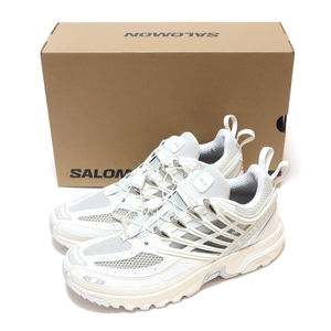 SALOMON ACS PRO WHITE/VANILLA ICE/LUNAR ROCK MENS US6 24cm L47179900 ( サロモン ACS プロ ホワイト/バニラアイス/ルナロック 白 )