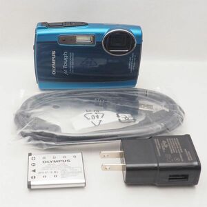 美品 OLYMPUS STYLUS μ TOUGH-3000 ショット数 1500 オリンパス 防水 防塵 管16952