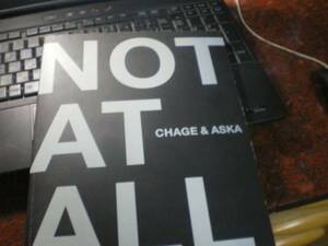 chage&aska ＮＯＴ　ＡＴ　ＡＬＬツアーパンフ