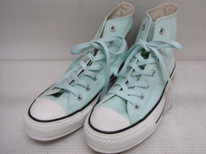 CONVERSE コンバース ALL STAR オールスター ハイカットスニーカー 24.5cm ミントブルー 定形外郵便全国一律920円 J10-MA