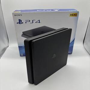 SONY PS4 本体 CUH-2200A ブラック 薄型 箱あり【HDD:500GB】FW10.01 動作良好 プレイステーション4 PlayStation4 黒 ソニー 