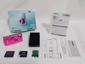 現状品+廃盤品+難あり　Canon　IXY 140-PK　ピンク　キャノン　イクシ　IXY140