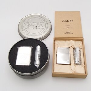 ★ZIPPO ジッポ /ラッキーストライク2点セット/ ライター 着火未確認 喫煙グッズ 箱★SK