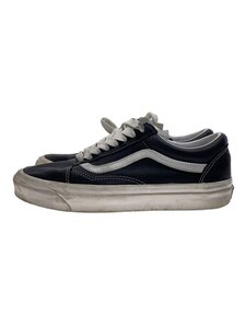 VANS◆ハイカットスニーカー/25.5cm/BLK/レザー//