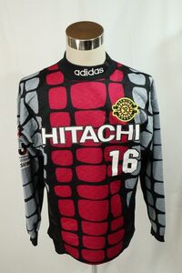 【Used】KASHIWA REYSOL 柏レイソル 背番号16 adidas アディダス 2002年 Jリーグ ユニフォーム 激レア HITACHI MAXELL L ■ET24K0117