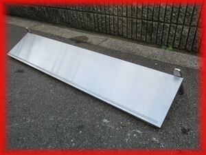 吊り棚 吊り棚 中古 業務用 平吊り棚 タニコー ステンレス 1200×255×205mm 厨房用品 収納 g264