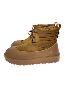 UGG australia◆Classic Mini Lace-Up Weather/ムートンブーツ/27cm/CML/スウェード