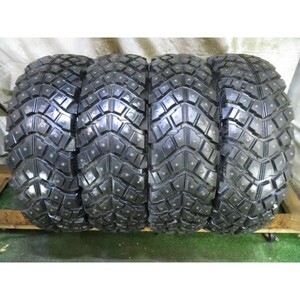 8～9分山 ヨコハマ GEOLANDAR M/T+ 30×9.50R15 LT 104Q 4本/札幌市手渡し可/中古スパイクタイヤ F_QP_182