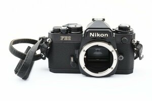 ◇◆ 極上完動品 ニコン Nikon FE2 35mm フィルムカメラ 一眼レフ ボディ ボデー ブラック 動作確認済 8715 ◆◇