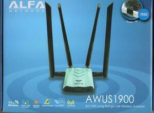 【即決 送料無料 匿名配送】ALFA AWUS1900 by Kali Linux 対応