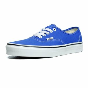 新品 VANS バンズ ヴァンズ US企画 レディース AUTHENTIC オーセンティック デッキシューズ スニーカー 青 ブルー US5（23cm）