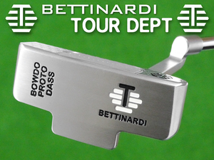 【新品】PGAツアー支給品 BETTINARDI BOWDO PROTO 385G DASS パター 34インチ 溶接ネック HC付属 未市販 TOUR DEPT プロトタイプ 本物保証