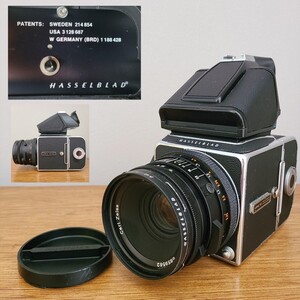 HASSELBLAD ヴィクター ハッセルブラッド 500C/M フィルムカメラ （レンズ Carl Zeiss Planar 80ｍｍ F2.8 T* 一眼レフ カメラ 現状品