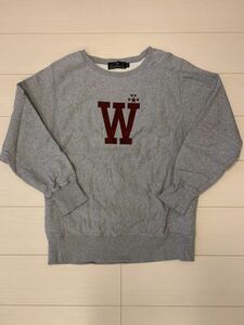 Winiche&Co スウェット Lサイズ GRAY ウイニッチアンドコー champion チャンピオン リバースウィーブ 古着 vintage 90年代 カレッジ