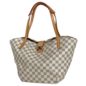 ルイ・ヴィトン Louis Vuitton サリナ PM ショルダーバッグ トートバッグ ダミエアズール ホワイト N41208 レディース 【中古】