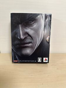 ぷ★開封済美品 PS3 メタルギア ソリッド 4 ガンズ・オブ・ザ・パトリオット 初回生産版 スペシャルエディション ゲームソフト プレステ3