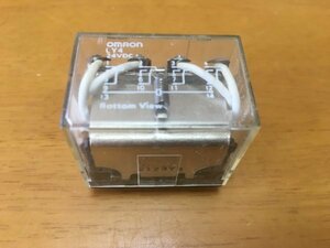 【電子部品】LY4　表示灯無し　DC24V　OMRON（中古）１個