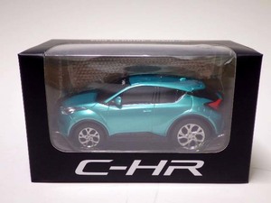 207【S.R】トヨタ 新型 C-HR CHR 非売品 ラディアントグリーンメタリック プルバックカー ミニカー 香川発