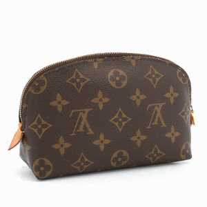 ルイヴィトン LOUIS VUITTON モノグラム ポシェット コスメティック 化粧ポーチ メイクポーチ 小物入れ ブラウン レディース M47515