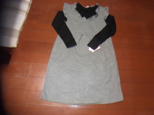 新品 　マタニティ　ジャンパースカート　長袖Tシャツ　サイズL　710円発送可　切手可　2点セット