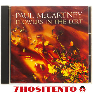 【送料無料】Paul McCartney/Flowers In The Dirt★国内盤廃盤/解説/対訳付★Trevor Horn,Elvis Costello,David Gilmour,Nicky Hopkins参加