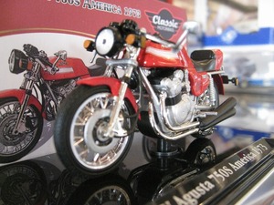 ★海外販売クラシックバイクコレクション1/24MV アグスタ750S AMERICA 1973 レッド☆彡