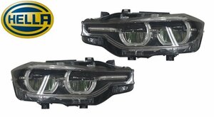 【正規純正OEM】 BMW 3シリーズ F30 F31 LCI LED ヘッドランプ 左右 セット 318i 320d 320i 330i 330e 340i 63117419631 63117419632