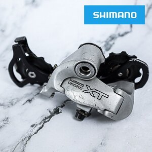 【1円★現状品】shimano シマノ XT リアディレーラー 変速機 RD-M750 SGS 9S MTB コンポーネント OLD 自転車 パーツ 動作未確認 43122