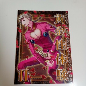 ジョジョ　jojo ジョルノ総攻め　同人誌　BL