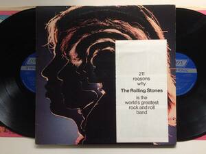 〇THE ROLLING STONES, SHELLEY美盤 HOT ROCKS, US ORIGINAL,2PS 607, ローリングストーンズ ホットロックス バージョン違い