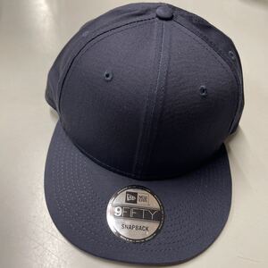 NEW ERA ニューエラ 帽子 キャップ 未使用 9FIFTY SNAPBACK スナップバック ネイビー 紺色 CAP 無地