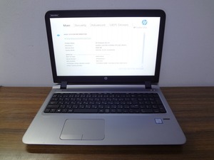 ●【ジャンク品】HP ProBook 450 G3