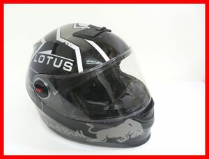 LOTUS redbull ロータス レッドブル フルフェイス ヘルメット XL(61‐62㎝) 中古 2411★SD-2052★