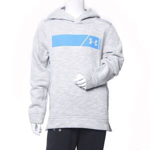 新品 アンダーアーマー 140サイズ 定価6600円UNDER ARMOUR ジュニア バスケットボール パーカー UA SELECT 1299307 スウェットパーカー