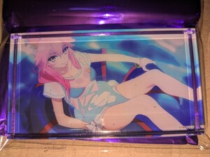 FGOフェス 2024 FGO Expo アクリルブロック 水着 タマモサマー FGO Fes.9th Fate コミケ 玉藻の前 霊基召喚缶バッジ